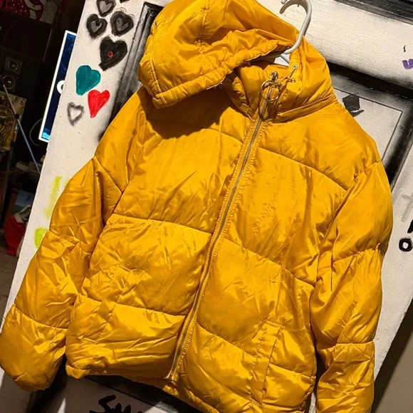 Arizona Jean Company Yellow Ski Jacket - Picture 2 of 6